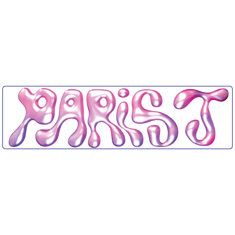 10.75x3 - Paris J - Abstract Logo - Colored - Decal