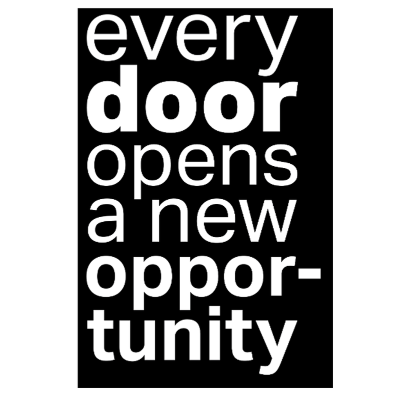 HT - MHH - Every Door Opens a new opportunity (1040)