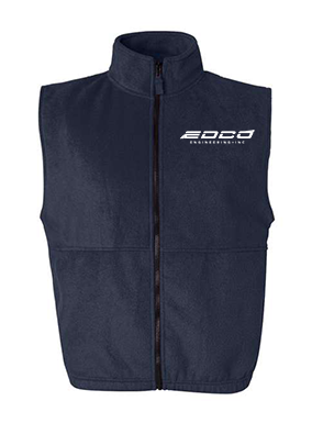 EDCO - Logo (1C  - White) - Embroider - Full-Zip Vest - Sierra Pacific 3010