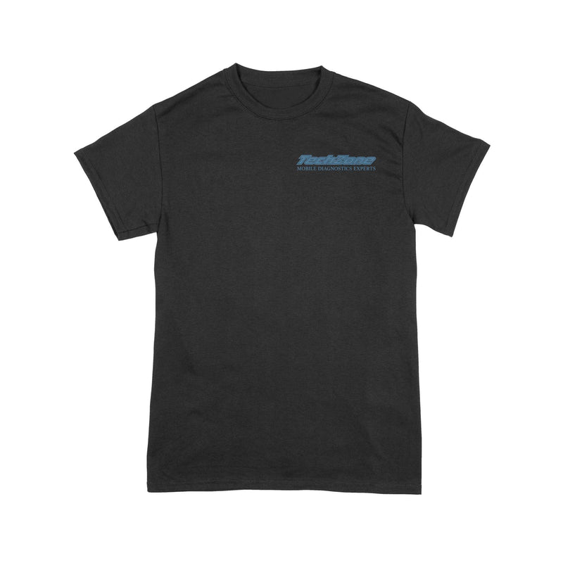 TechZone - Logo (1C  - Blue) - T-Shirt - Gildan 8000